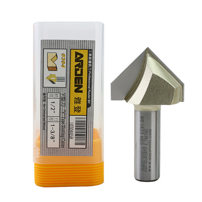 Harga bagus 90 derajat Ukiran 3D V Bit Mata Pisau Router CNC Pemotong Kayu Arden V Type Carving Bit untuk MDF Kayu Keras, Triplek on line