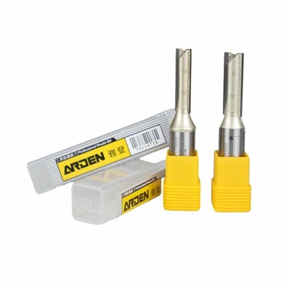 Giá tốt Arden CNC Mũi Router Rãnh Thẳng Hai Lưỡi Mở Rộng 1/2 Cán Dao Phay cho Gia Công Cắt Gỗ trực tuyến