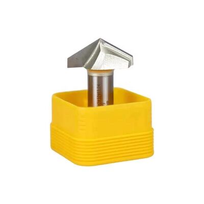 Good price ARDEN  'V' Type High Yingness Alloy Router Bit Tool 1/2 1/4  Shank End Mill Wood Milling CNC Tool Plate Cutting V Groove V Bit online
