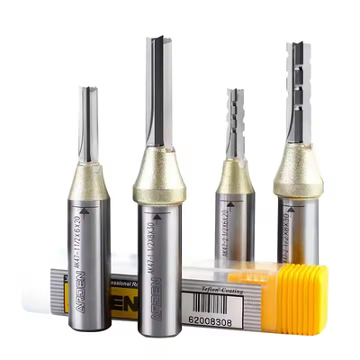 Καλή τιμή Καυτές Πωλήσεις 1/4 1/2 Shank Εργαλεία CNC Ξύλου 3 Φυσαλίδες Router Bits για Ξύλο Ξυλουργική Ευθεία Router Bit CNC Arden σε απευθείας σύνδεση