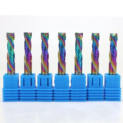 Goede prijs YINGBA Op Maat Gemaakt Massief Carbide 2F Compressie CNC Bit DLC Gecoat Op-en-Neer Snijdende Frees met Twee Snijkanten Spiraalfrees voor Ying Hout online