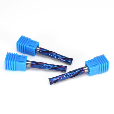 Giá tốt Dao phay CNC 4mm 6mm hai me xoắn lên và xuống nén cho gỗ 1/4 Carbide Cutter Endmill 2f 3/8 Compression Router Bit trực tuyến