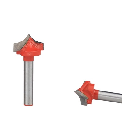 Ein guter Preis. YingBa Factory Custom Carbide 6mm Schaft Konkaven Scharfen-Nasen-Router Bits Punkt Schneiden Roundover Bit für die Holzbearbeitung Online