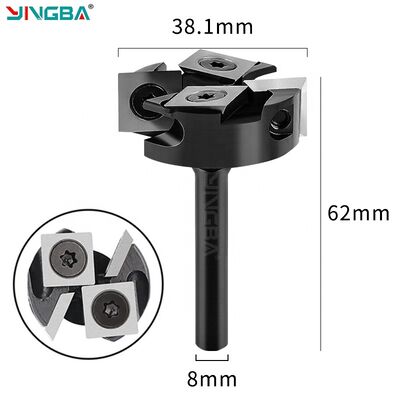 Ein guter Preis. 4-Blatt-abnehmBaer, eingelegter Plattenbruch, entsorgte Holzbearbeitung, XPtools, Fräser, CNC-Planfräser, Router-Bits Online