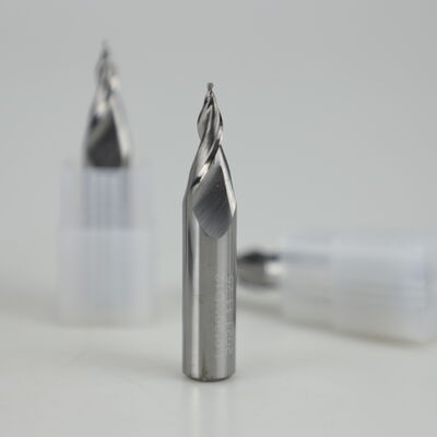 Harga bagus Mata Endmill Baja Karbida Tungsten 65 Derajat Pemotong Penggilingan Ukiran Mini Untuk LemBaan Akrilik on line