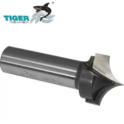 Bom preço TuBaão Tigre CNC Roteador de Trabalho de Madeira Bit Painel de Porta de Carbide 4 Flautas Ovolo Carving Bit on-line