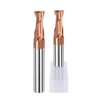 Ein guter Preis. OEM anpassbares Metallfräsen-Schneidegerät HRC55 Flat End-Flote 2 Flöte Online