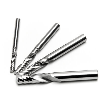 Goede prijs Fabrikant Hoge Kwaliteit CNC Router Hout Frees Bits Graveer Snijder Gereedschap PVC Acryl Enkele Fluit Spiraal Yingmetaal Hout Snijder Frees online