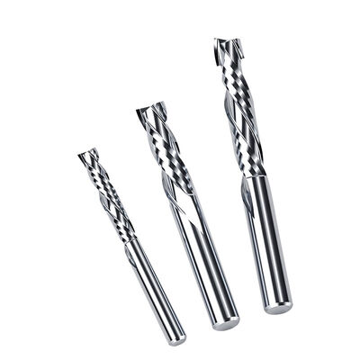 Good price 3.17 Wholesale 2 Flutes up & Down Cut Spiral EndMill Router Bit Carbide for Wood Ying Wood Two Flute Compression Milling Cutter online