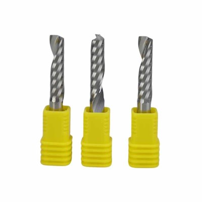 Giá tốt Giá tốt Dao phay ngón cacbua nguyên khối 6MM Trục chính gỗ Dao cắt cạnh đơn Dụng cụ phay gương Acrylic Cnc Router Bits trực tuyến