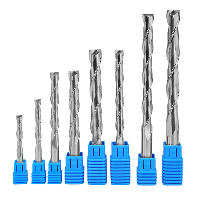 Goede prijs YINGBA Groothandel Prijs Solid Carbide 2 Fluten Spiraal freesmachine Cnc Bits Houtgereedschap Up-cut Router Bits Eindmolen online