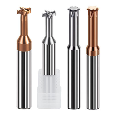 Goede prijs Massief Carbide Gecoate 4-snijdige T-gleuf Frees voor Draaibank AanpasBae ODM/OEM Fabrikant voor het Snijden van Staal en Aluminium online