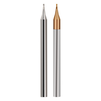 Prezzo buono Set di frese a sfera in metallo duro micro diametro Hrc55/60, fresa a sfera personalizzabile per lega di alluminio e rame OEM in linea
