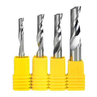قیمت خوب فروش کارخانه ای فرز انتهایی تک پره کاربید توت فرنگی 4 میلی متری برای روتر 3 میلی متری برای ابزار برش آلومینیوم آنلاین