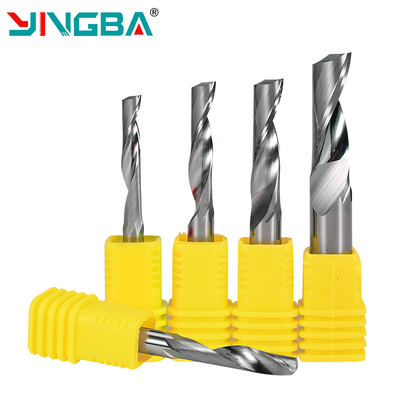 Giá tốt Nhà sản xuất bán nóng 1Flute Spiral nhôm lên cắt Bit Cnc Carbide Endmill cho nhôm trực tuyến