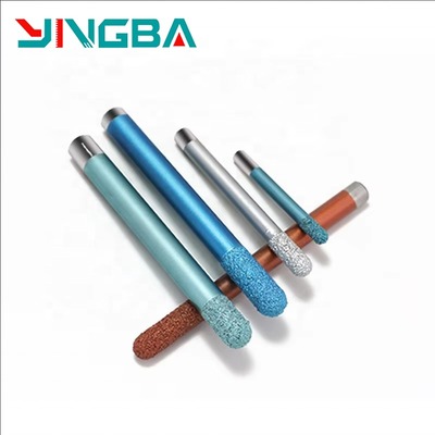 quality Wholesale Stone Carving Knife CNC Laser Engraving Drill Bit Stone Specific Brazing Flat Head Bottom Cleaning Knife factory