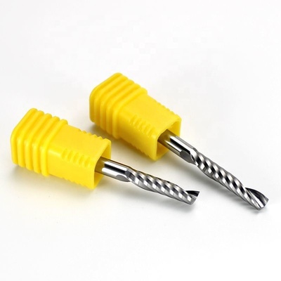 Giá tốt Mũi dao phay CNC chất lượng tốt Ying Ba, dao phay ngón cacbua, dao phay một lưỡi cắt, cắt lên và xuống, dụng cụ nén trực tuyến