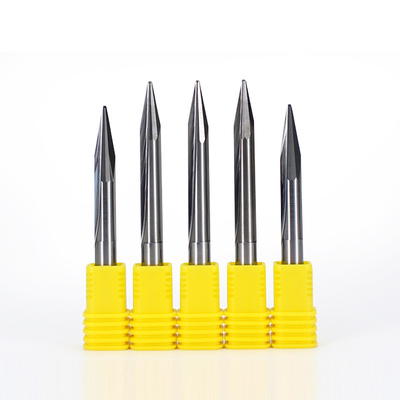 Giá tốt Yingba tùy chỉnh bộ bộ định tuyến bit 4/6mm Shank Tungsten Carbide Milling Cutter cho Density Board / Solid Wood Board OEM hỗ trợ trực tuyến