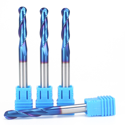 ราคาดี ดอกสลักไม้ แกะสลัก CNC Bits AlTiN 2 ฟันกัดคาร์ไบด์แข็ง ออนไลน์