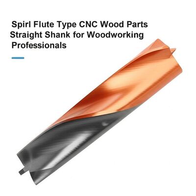 Harga bagus Mata Bor Kayu CNC Tipe Spiral Flute Shank Lurus untuk Profesional Pengerjaan Kayu on line
