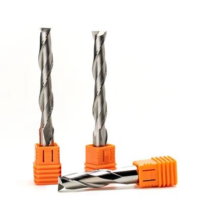 Good price CNC Router bits CNC cutter solid carbide  Double edge Spiral Milling Cutter for Density board/Yingwood/pvc Factory price online