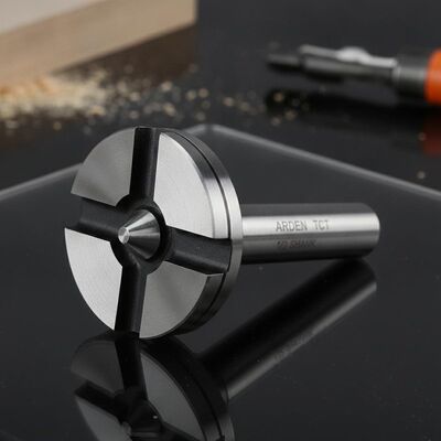 Prezzo buono ARDEN TCT Slot Mortising Router Bit Carbide Boring Cutter 1/2 Scavo per armadio Cerniera CNC lavorazione del legno in linea