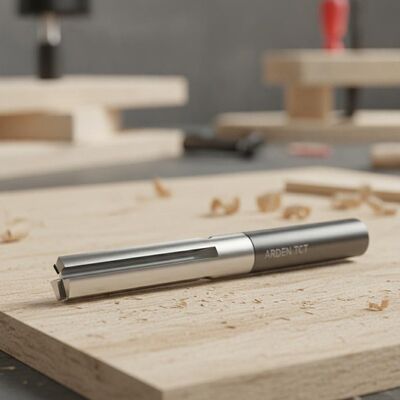 Καλή τιμή ARDEN TCT 2-Flute Straight Router Bit Carbide CNC Cutter 1/2 Shank for MDF Ξυλουργικά έπιπλα από κόντρα πλακέ σε απευθείας σύνδεση
