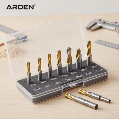 Kwaliteit ARDEN Aangepaste OEM TCT-frezen Multi-size kit 6-12 mm Yingmetalen CNC-freesset voor kleine houtbewerkingsworkshop Fabriek