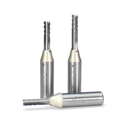 Quality Hot Selling Ying Ba 3 Flutes TCT High Speed Chip Breaker Cutting Bit Solid Carbide CNC Router Bit Size 6*22*50 For MDF Particle Board Solid Wood Foam Board Plywood factory